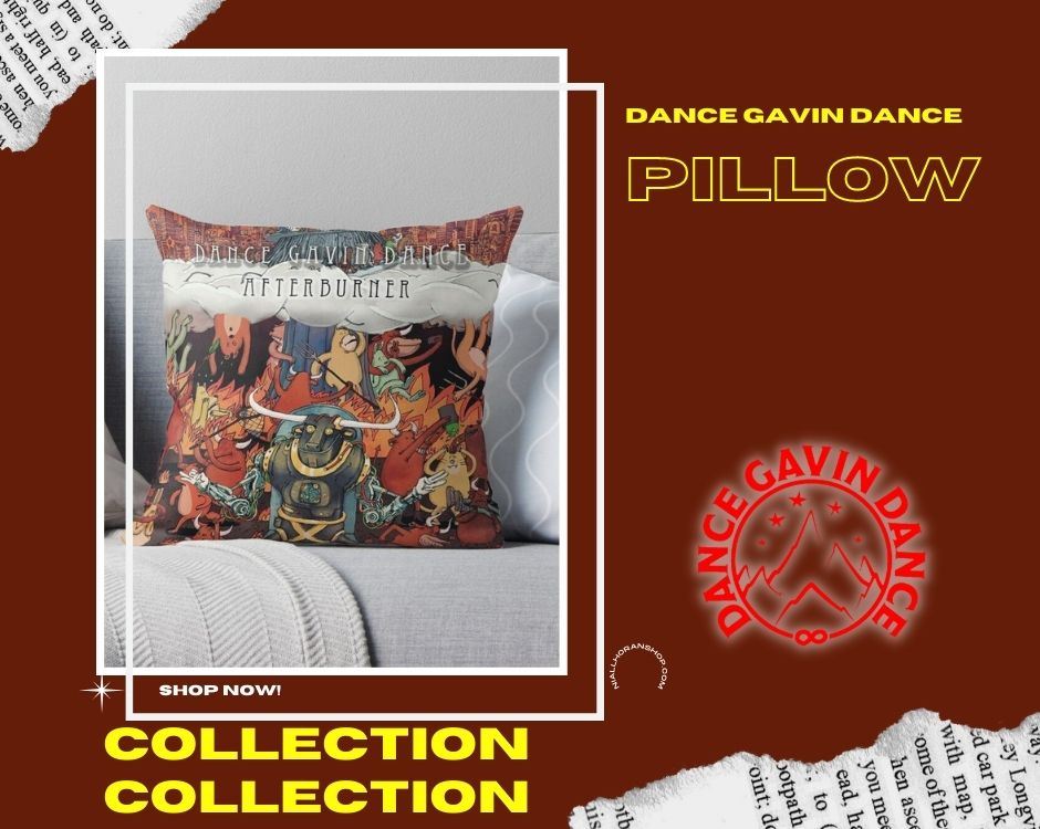 No edit dance gavin dance pillow - Dance Gavin Dance Shop
